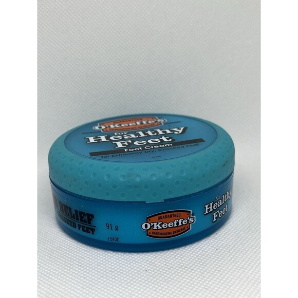 O'Keeffe's Healthy Feet Foot Cream, Extremely Dry & Cracked Feet, 3.2 ounce Jar - Picture 2 of 3